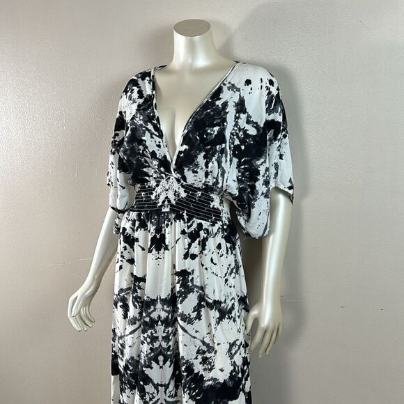 Beautiful JAPANA rayon maxi dress size small - Picture 2 of 10